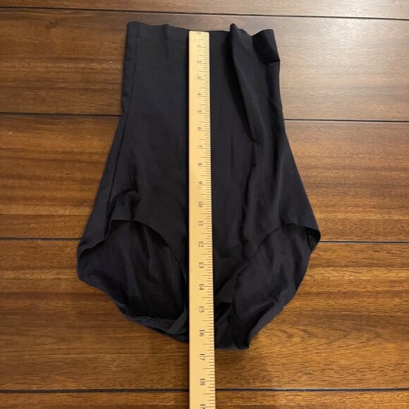 NWOT Wacoal Beyond Naked Cotton Shaping Hi-Waist Brief Style 808330 Black Small - Picture 4 of 12